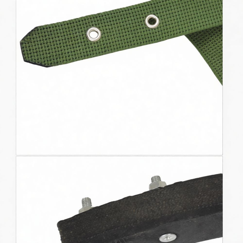 Heavy Equipment Electrician - Robuste Industrielle Stangenkletter-Spikes mit Gummipolstern, Rutschfeste