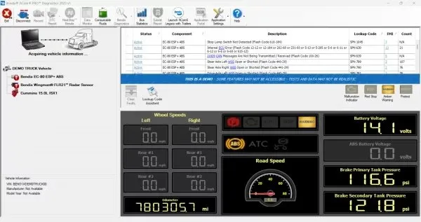 Bendix ACom Pro 2023v1 Diagnos – Heavy Equipment Software Bewertung und Preis