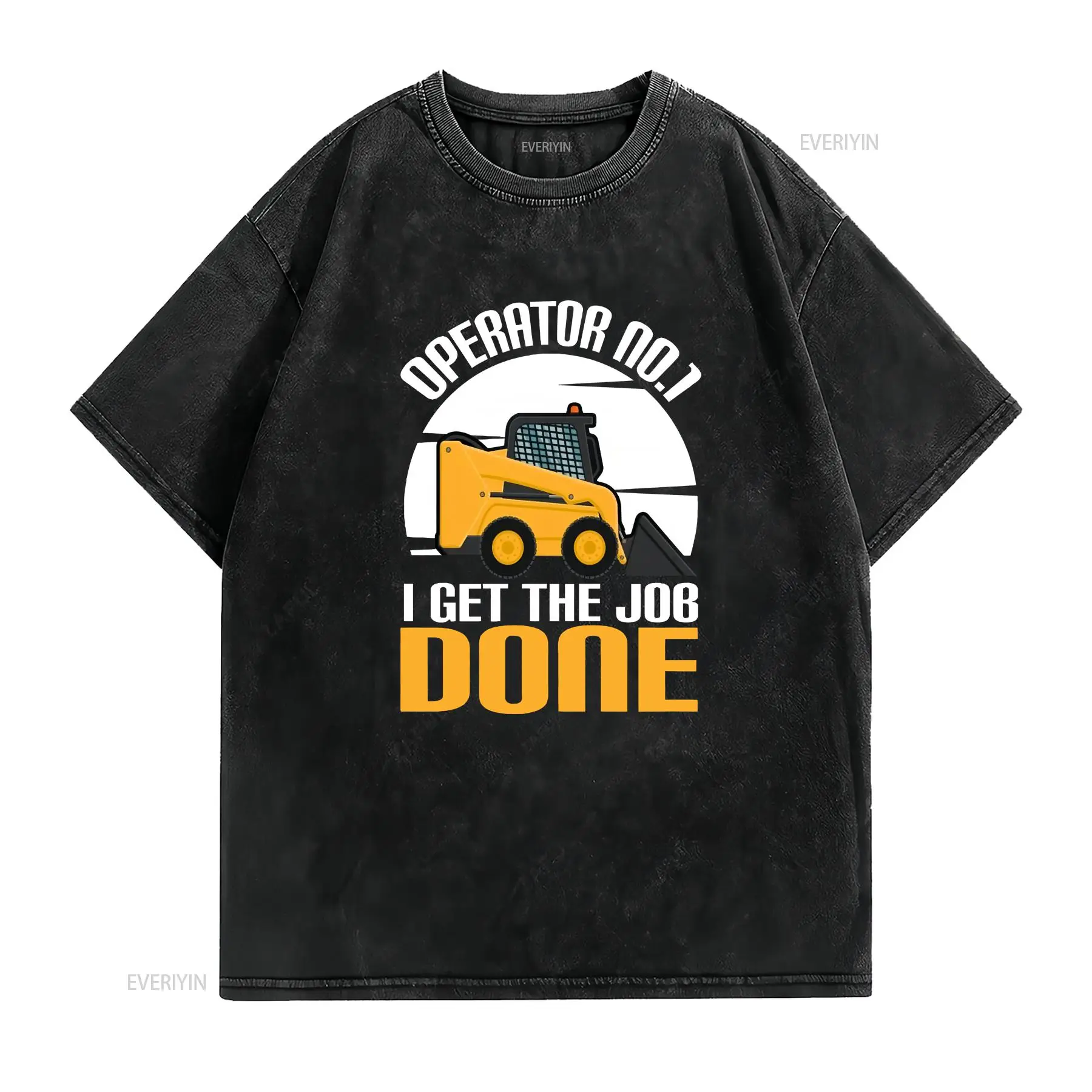 Skid Steer T-Shirt, Bau-LKW-Au – Heavy Equipment Washing Bewertung und Preis