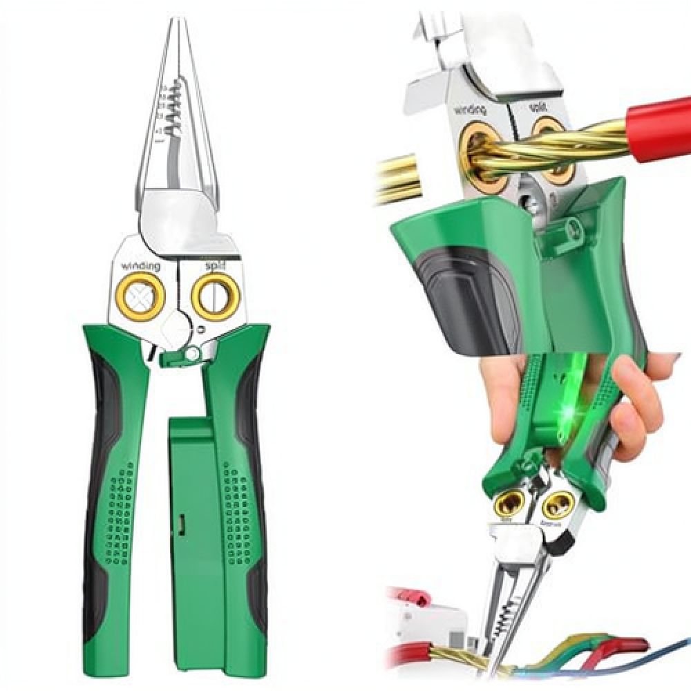 Präzisions-8-in-1-Abisolierzan – Heavy Equipment Electrician Bewertung und Preis